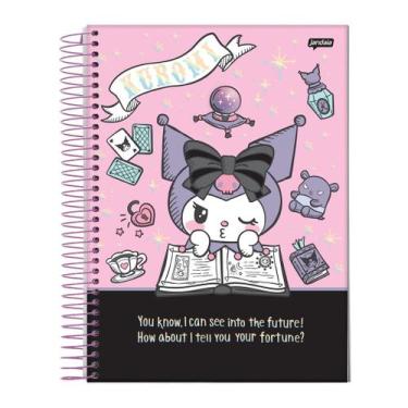 Imagem de Caderno Grande Universitário Kuromi Capa Dura 80 Folhas Jandaia -, II