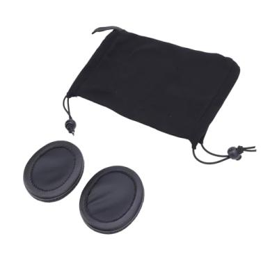 Imagem de KUIDAMOS Capa Calmante para Cabeça de Cachorro, Protetores de Orelha Com Cancelamento de Ruído para Alívio de Ansiedade, Mangas Com Capuz Pretas e Silenciosas, Envoltório para Cuidados Com Cães e (XL)