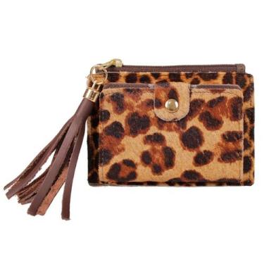 Imagem de Carteira Feminina em Couro Artlux 8017, Onça