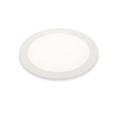 Imagem de Painel Led Embutir Redondo 24W 3000K Luz Amarela