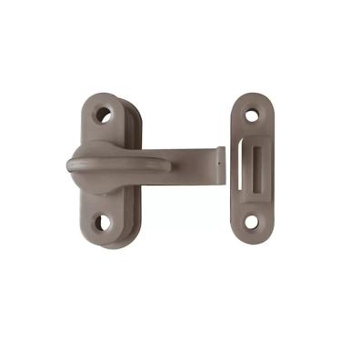 Imagem de Trinco Para Porta Sanfonada Pvc Cinza Perlex