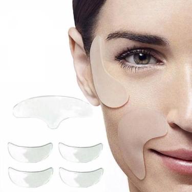 Imagem de Adesivo De Silicone Anti-Rugas Para O Rosto - SHOPMM