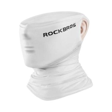 Imagem de Máscara Facial De Ciclismo UV400 Em Seda Gelada, Respirável E Absorven