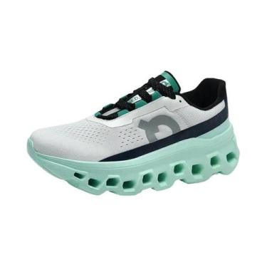 Imagem de Tênis Masculino Leve De Basquete E Corrida Em Malha, Casual De Verão, 