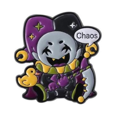 Imagem de Deltarune Susie Kris Big Eyed Monster RPG Game Characters Enamel Pins 