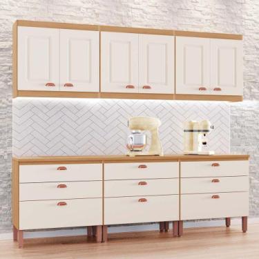 Imagem de Cozinha Laura Modulada Composta por 06 módulos 100% MDF Tuboarte com A