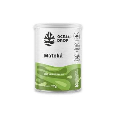 Imagem de Matchá em pó Chá Verde Ocean Drop Vegano 125g