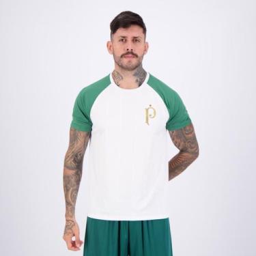 Imagem de Camisa Palmeiras Palestra Raglan Branca - Betel, G