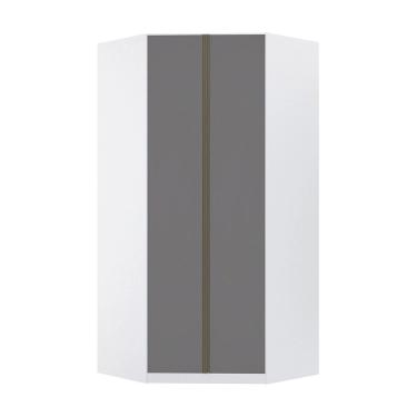 Imagem de Guarda Roupa Modulado Canto Closet 2 Portas 7 Prateleiras 111,9cm Prime Luciane Móveis