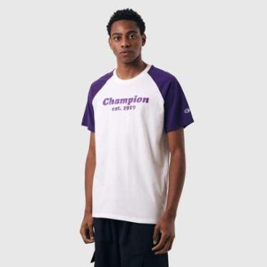 Imagem de CAMISETA RAGLAN CHAMPION ATHLETIC EST 1919 INK-Masculino