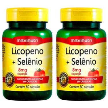 Imagem de KIT 2X Licopeno + Selênio 60 cápsulas - Maxinutri