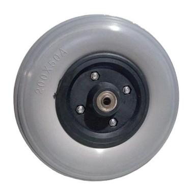 Imagem de Roda Dianteira 200x50 maciça Cadeira de Rodas Motorizada D900/D1000 - 