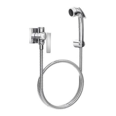 Imagem de Ducha higienica docol breezy com registro e derivacao cromado