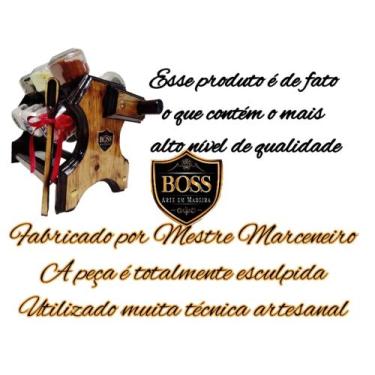 Imagem de Porta temperos / Condimentos Giratório com Manivela e 12 Potes  - Boss