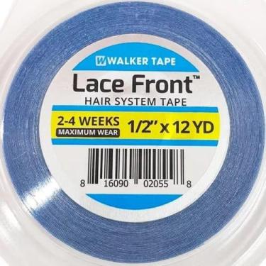 Imagem de Fita adesiva capilar lace front 1/2'' x 12 yd walker tape, 1/2 X 12 YD