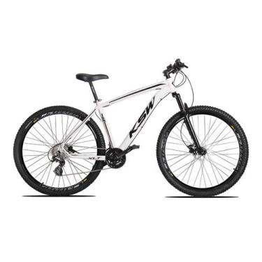 Imagem de Bike Aro 29 MTB KSW XLT Cambio Simano Altus 24V F Hidraulico, Branco, 