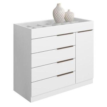 Imagem de Cômoda Sapateira Sevilha 2004147 Branco Tx - Aramóveis - ARAMOVEIS