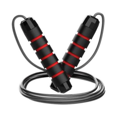 Imagem de Corda De Pular Ajustável De Aço, Sem Emaranhados, Equipamento De Exerc