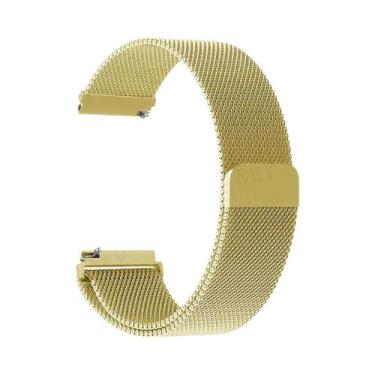 Imagem de Pulseira De Malha Milanesa Compatível Com Amazfit 20mm/22mm Para Relóg