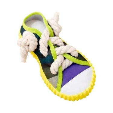 Imagem de Brinquedo Durável Para Cães Com Som, Resistente À Mastigação, Em Forma