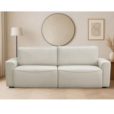 Imagem de Cômoda Bali MDP 4 Gavetas 2 Portas Amêndoa Wood