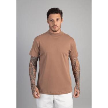 Imagem de Camiseta ARF Gola Alta, Capuccino, GG