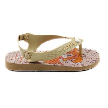 Imagem de Chinelo Infantil Com Elástico Desenho de Carrossel Confortavel-Feminino