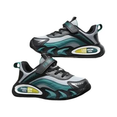 Imagem de Tênis Plataforma Fashion Para Meninos, Calçados Casuais Para Crianças 