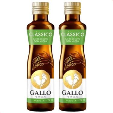 Imagem de Azeite De Oliva Português Extra Virgem Gallo 250ml Kit com 2