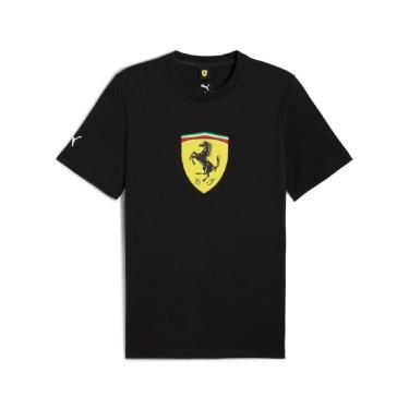 Imagem de Camisa Puma Ferrari Sportswesr Escudo Preto - Masculino-Masculino