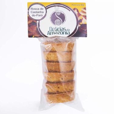 Imagem de Biscoito Rosca de Castanha do Pará (50g) - Delícias da Amazônia