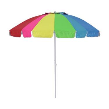 Imagem de Guarda-Sol Toscana Articulado 2,20m em Poliéster e Alumínio Multi-Gomo