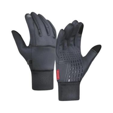 Imagem de Luvas De Inverno Impermeáveis Com Tela Sensível Ao Toque Para Motocicl