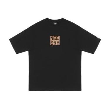 Imagem de Camiseta New Era  Regular Branded Preto-Unissex