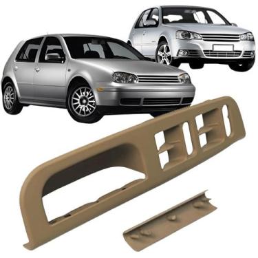 Imagem de Puxador Porta Diant Esq do Golf Bora Passat Bege Caramelo - HD