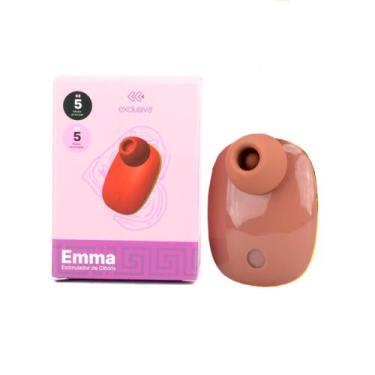 Imagem de Estimulador Clitóris em Silicone - 4 Cores  Exclusiva Emma, Nude Mocha