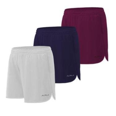 Imagem de Kit 3 Shorts de Corrida Dry Alpha Co-Masculino