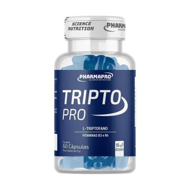 Imagem de Suplemento 60 Caps Triptofano Magnesio Vitaminas B3 B6 Uso Diario-Unissex