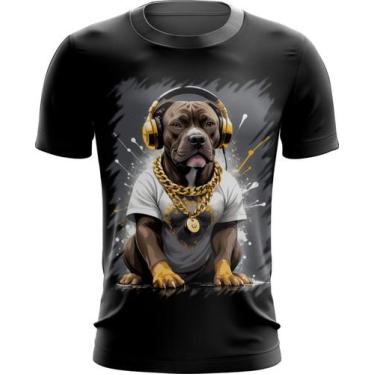 Imagem de Camiseta Dryfit Pitbull com Headphones 8 - Kasubeck Store®, INF 08