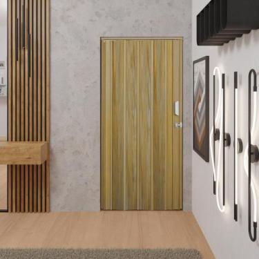 Imagem de Porta Sanfonada de PVC 105x210cm Bariri - TK Cor:Cerejeira - Bariri PV