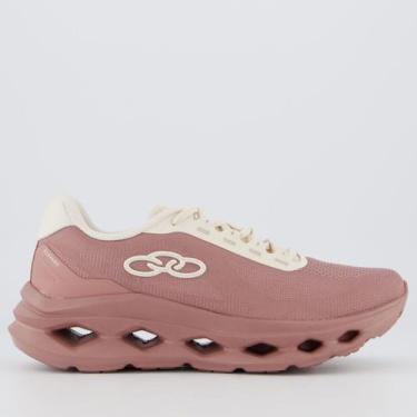 Imagem de Tênis Olympikus Elevado Feminino Rosa e Bege, 38