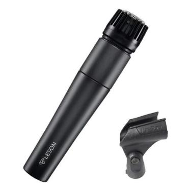 Imagem de Microfone Dinâmico p/ Instrumentos Profissional Leson Sm57