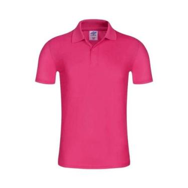 Imagem de Camisa Polo Casual Masculina De Verão Em Cores Sólidas, Manga Curta, E
