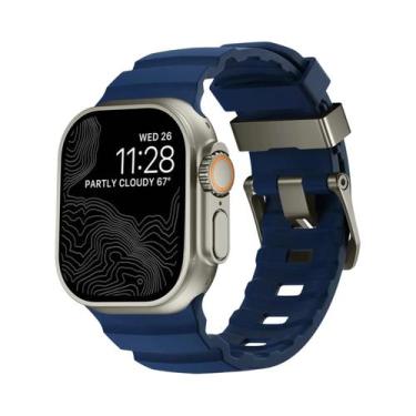 Imagem de Pulseira De Silicone Trail De 49mm 46mm 45mm 44mm Para Apple Watch Ult
