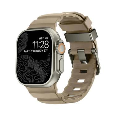 Imagem de Pulseira De Silicone Trail De 49mm 46mm 45mm 44mm Para Apple Watch Ult