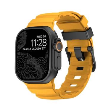 Imagem de Pulseira De Silicone Trail De 49mm 46mm 45mm 44mm Para Apple Watch Ult