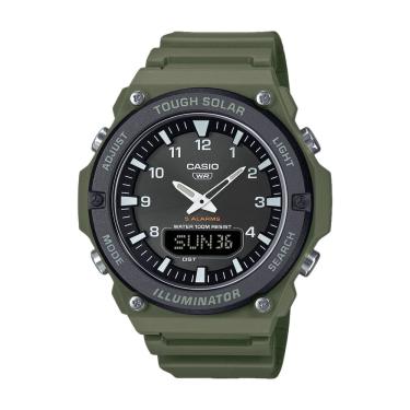 Imagem de Relógio CASIO masculino analógico solar AQ-S820W-3BVDF