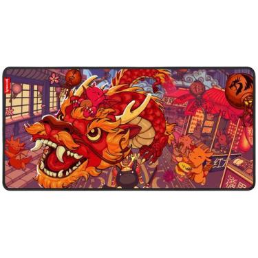 Imagem de Mousepad Gamer Redragon Flick XL 900x400mm Festival do Dragão Edição E