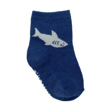 Imagem de Kit 3 Pares De Meia Colorida Infantil Bebê Masculino 16 A 20 Pimpolho