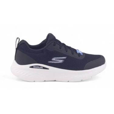 Imagem de Tênis Feminino Skechers Go Run Lite 129426BR/BKW, 39, Preto